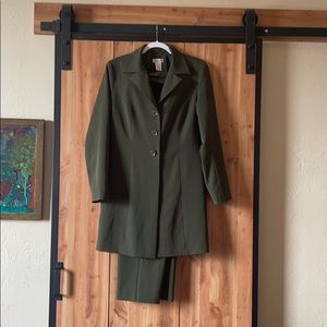 Beautiful olive green suit